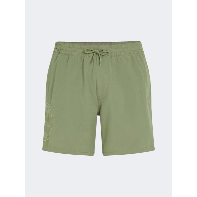Oneill Originals Cali Ocean Men Beach Swim Short Green