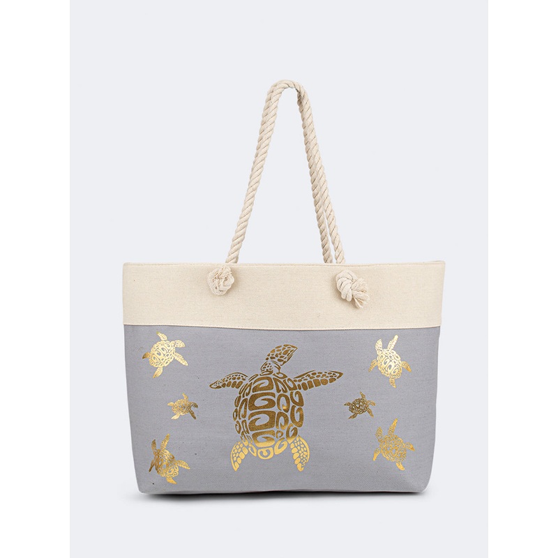 Top Ten Chic Women Beach Bag Grey