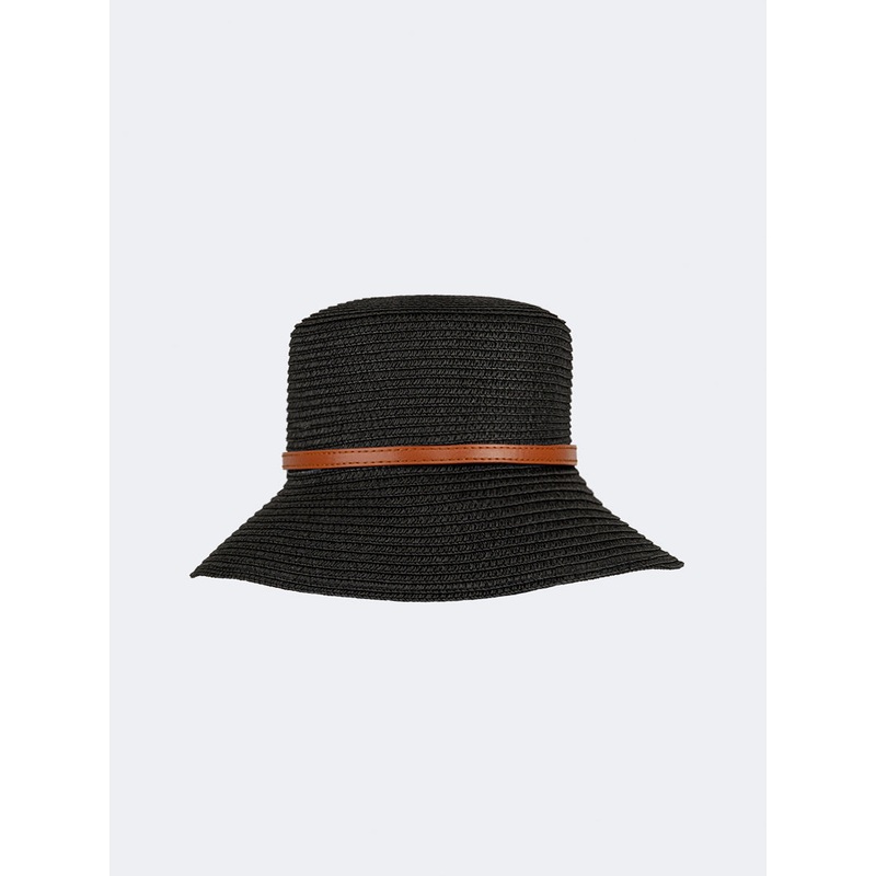 Top Ten Stylish Women Beach  Panama Hat Black/Begie