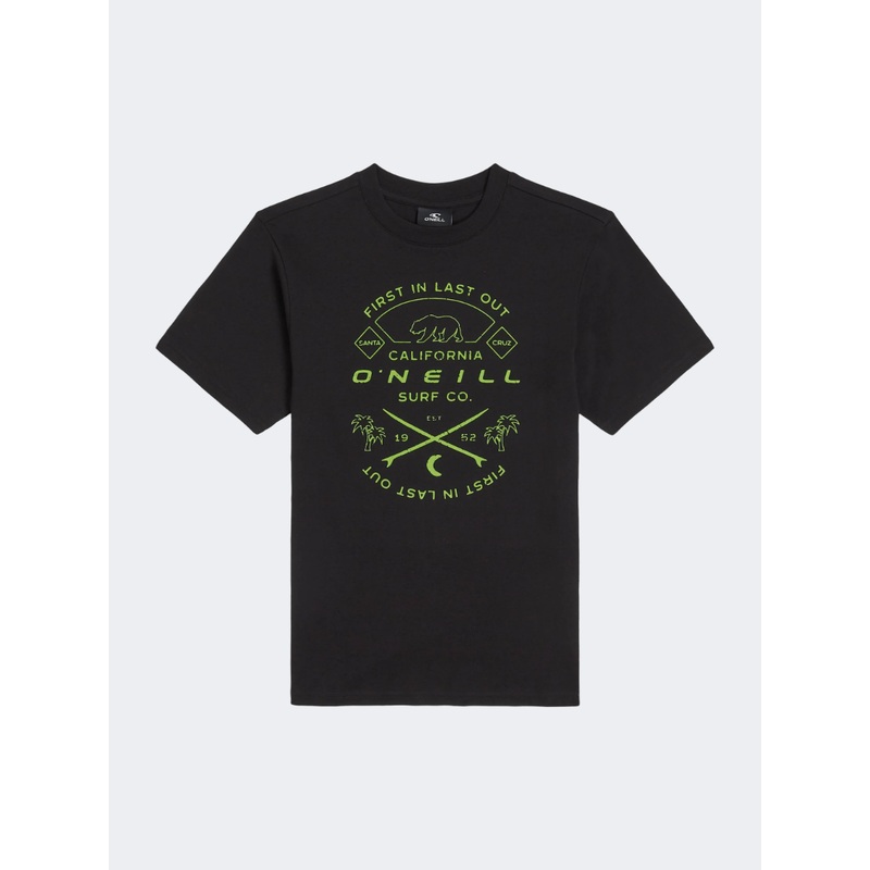 Oneill Jack Muir Boys Lifestyle T-Shirt Black