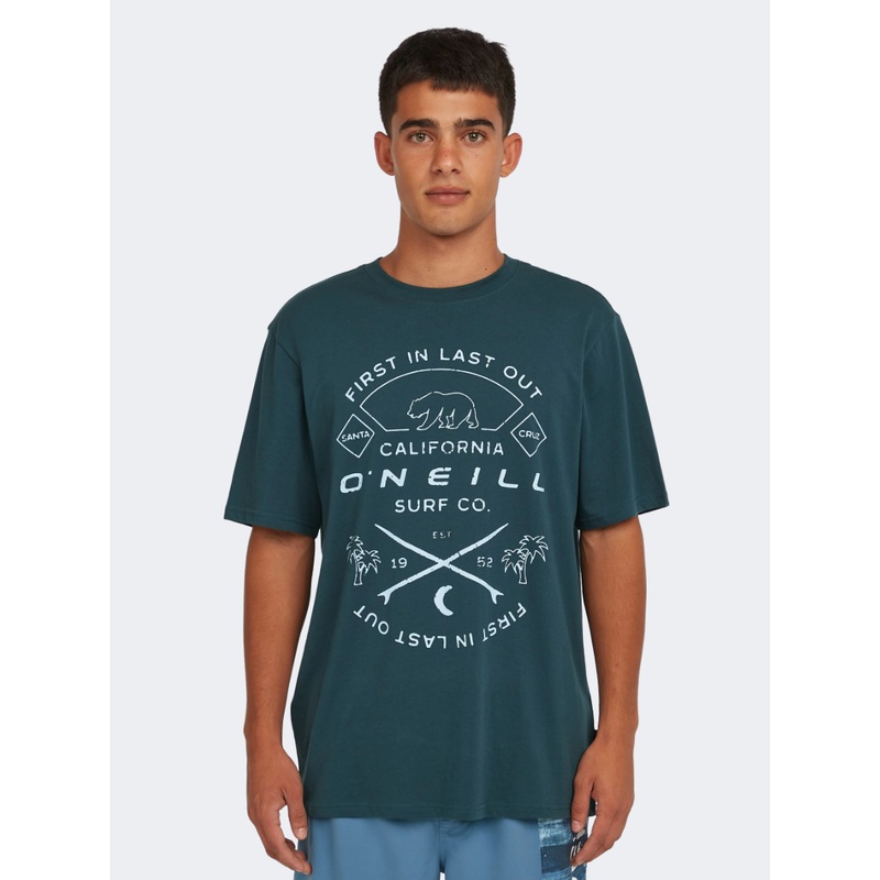 Oneill Jack Muir Men Lifestyle T-Shirt Alma Steel