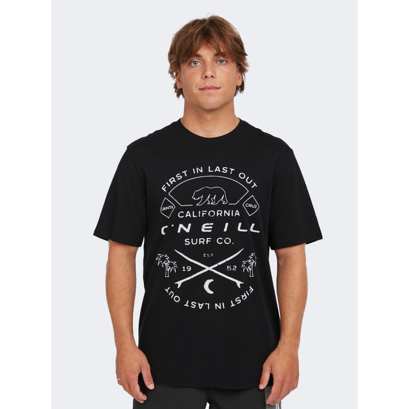 Oneill Jack Muir Men Lifestyle T-Shirt Black