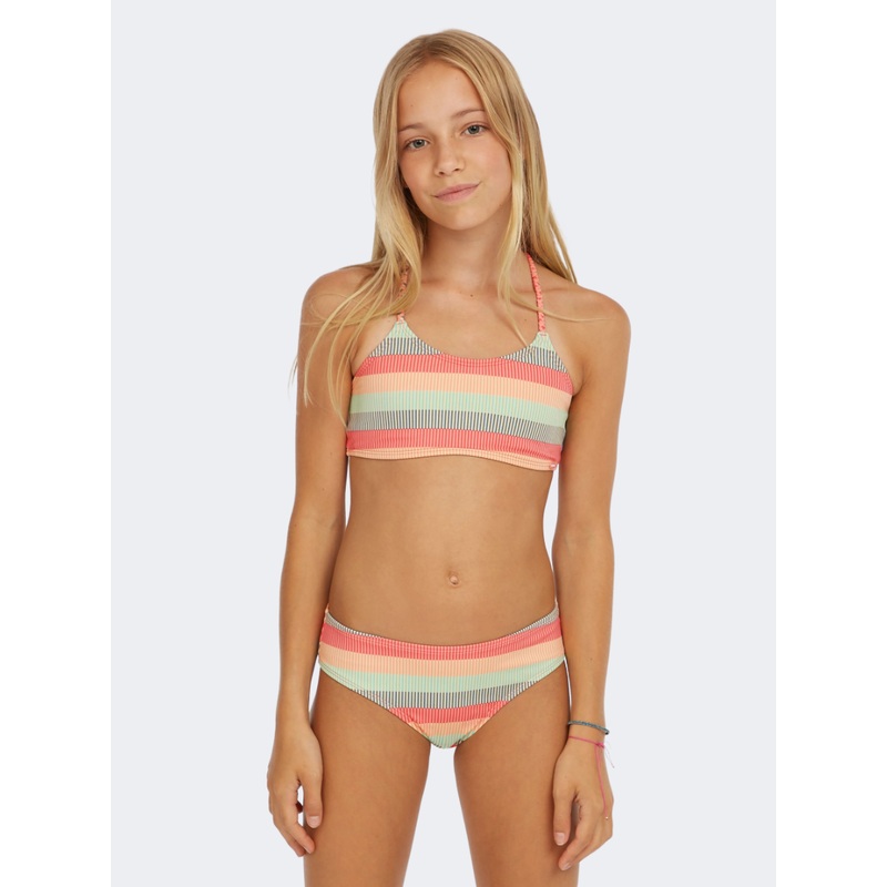 Oneill Tropics Girls Beach Bikini Set Multicolor