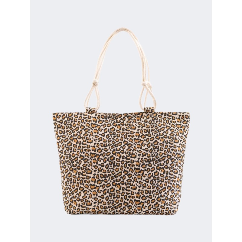 Amelie Women Beach Bag Cream/Camel