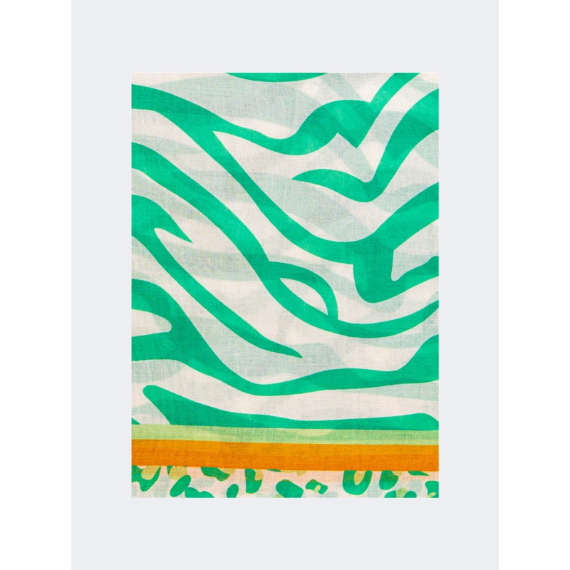 Amelie Women Beach Sarong Green