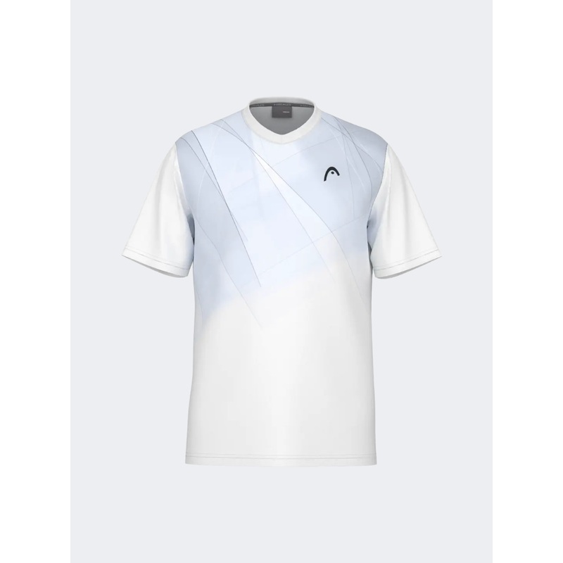 Head Topspin Men Padel T-Shirt Print Vision/Navy