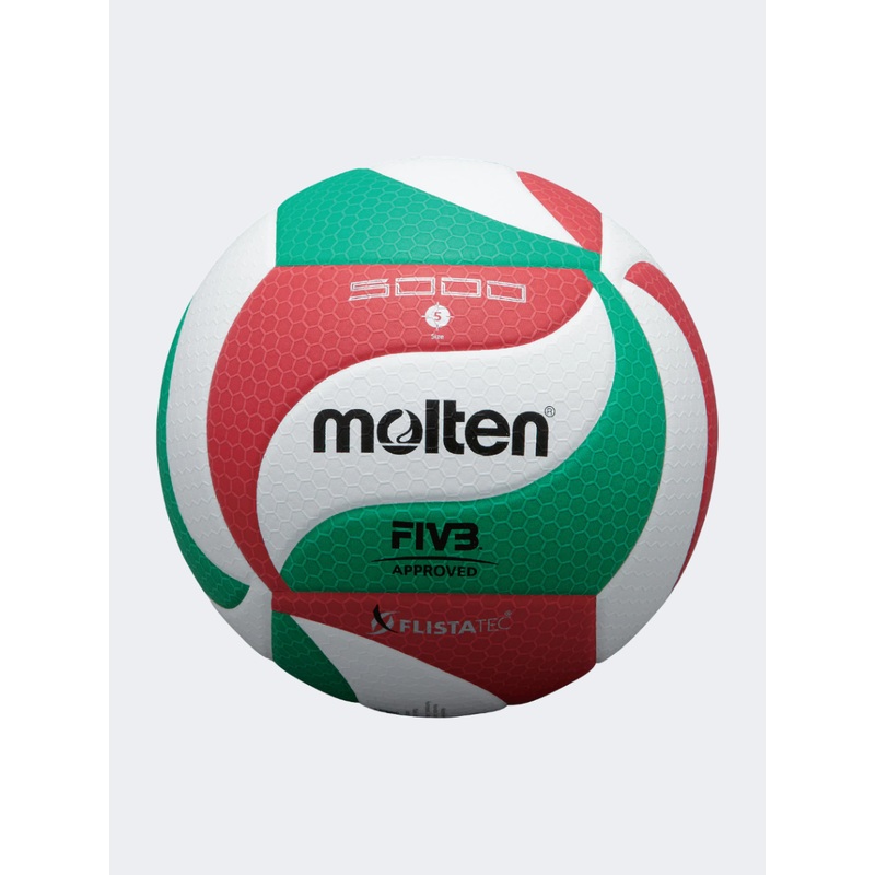Molten Official Volley Ball White/Red/Green