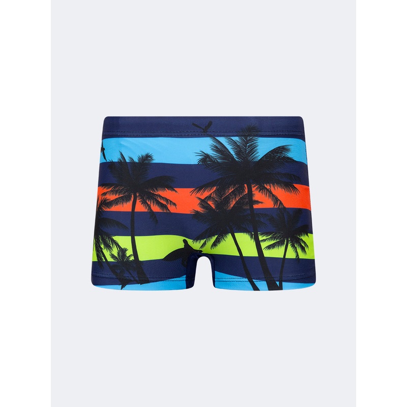 Top Ten Soft Kids-Boys Beach Swim Short Blue