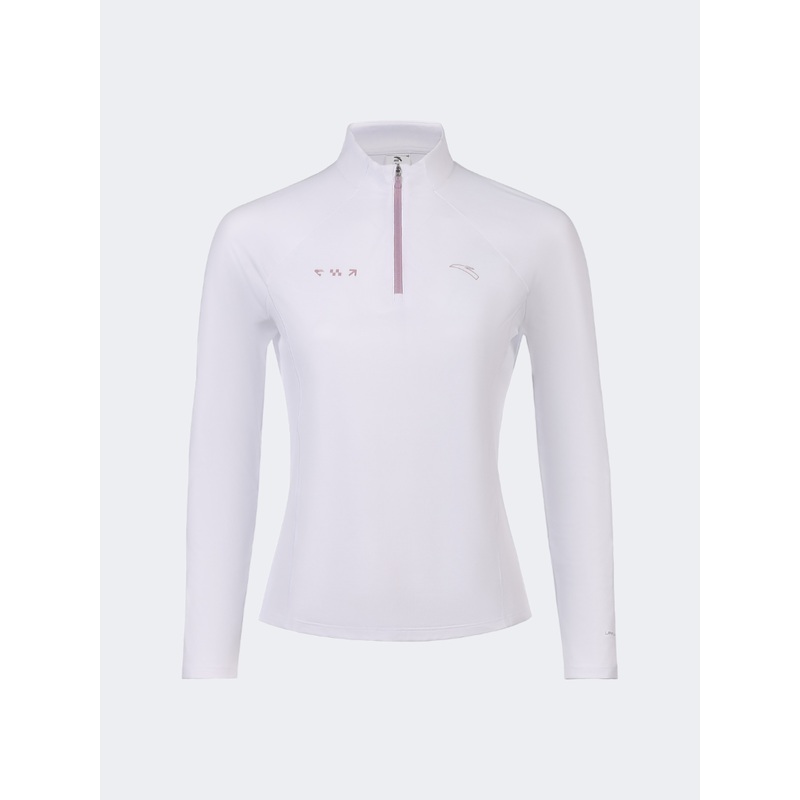 Anta Advanced Women Running Long Sleeve White