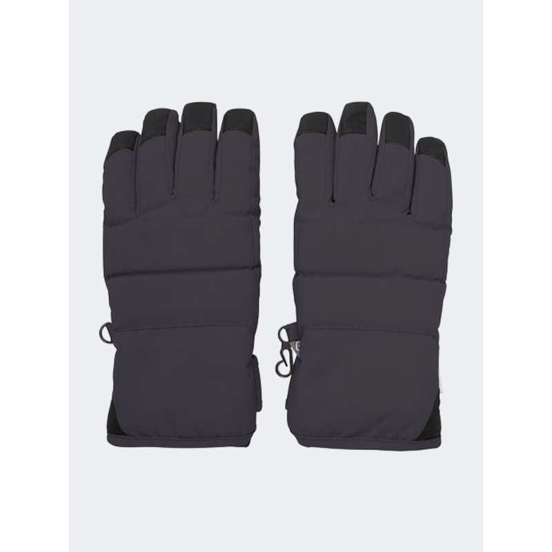 Color Kids Waterproof Skiing Gloves Phantom Grey