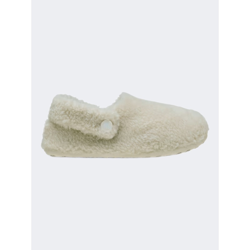 Crocs Classic Cozzzy Kids Lifestyle Slippers Stucco