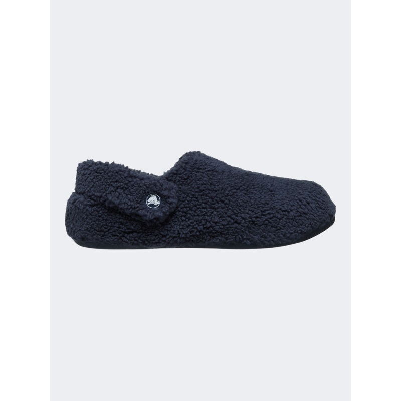 Crocs Classic Cozzzy Unisex Lifestyle Slippers Navy