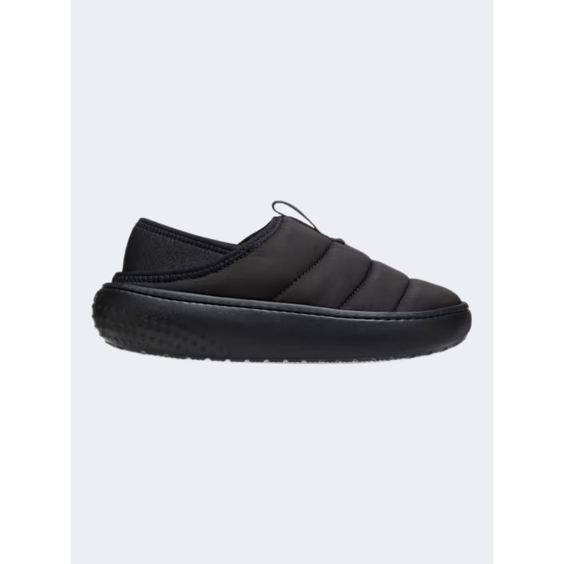 Crocs Classic Puff Moc Kids Lifestyle Shoes Black