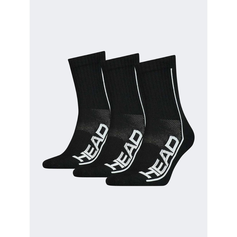 Head 3 Pack Unisex Padel Sock Black/White