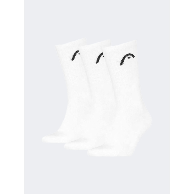 Head 3 Pack Unisex Padel Sock White
