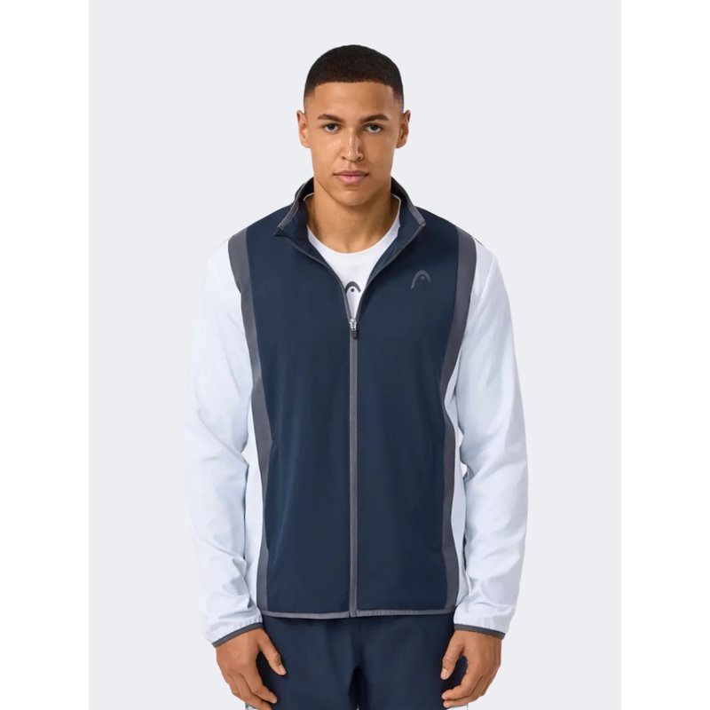 Head Club 25 Men Padel Jacket Navy/White