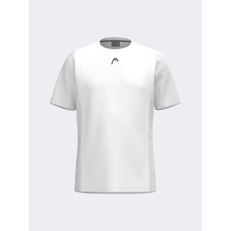 Head Club 25 Tech Men Padel T-Shirt White