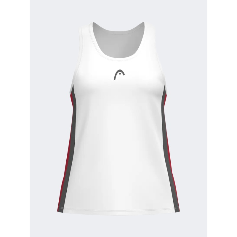 Head Club 25 Tech Women Padel Tank Red/White