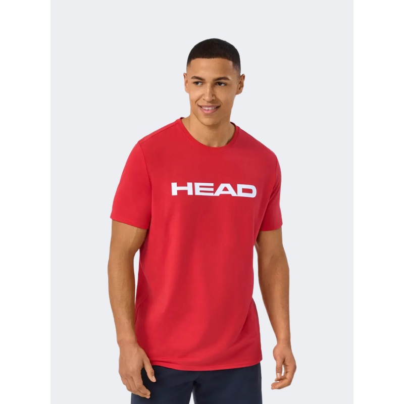Head Club Original Men Padel T-Shirt Red