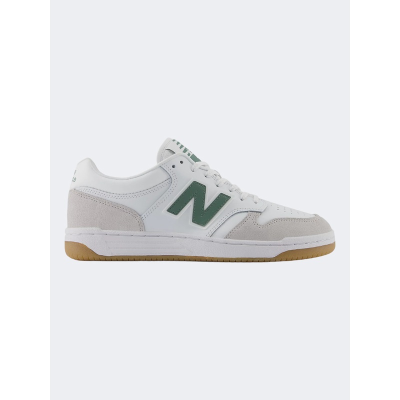 New Balance 480 Unisex Lifestyle Shoes White/Grey Matter