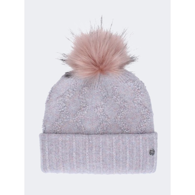 Chaos Sparkle Pom Women Lifestyle Beanie Dusty Rose