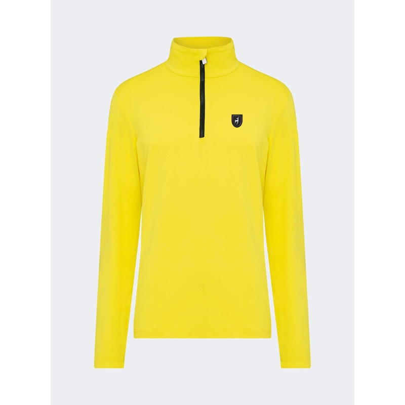 Toni Sailer Brendan First Layer Men Skiing Long Sleeve Nepal Yellow