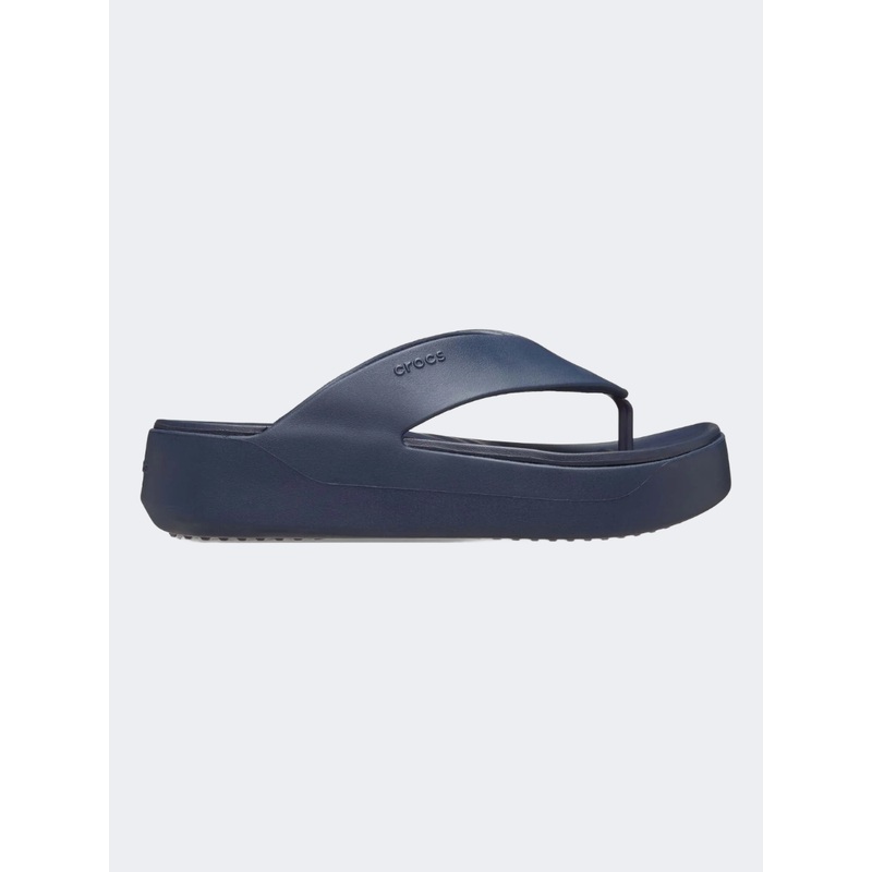 Crocs Getaway Platform Women Lifestyle Slippers Navy