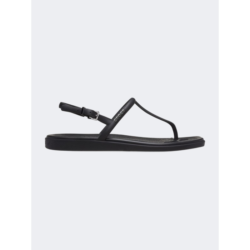 Crocs Miami Thong Women Lifestyle Slippers Black