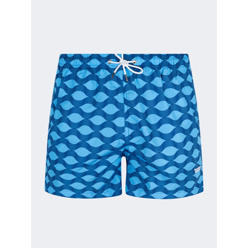 Eos Gallipoli Flussi Men Beach Swim Short Light Blue