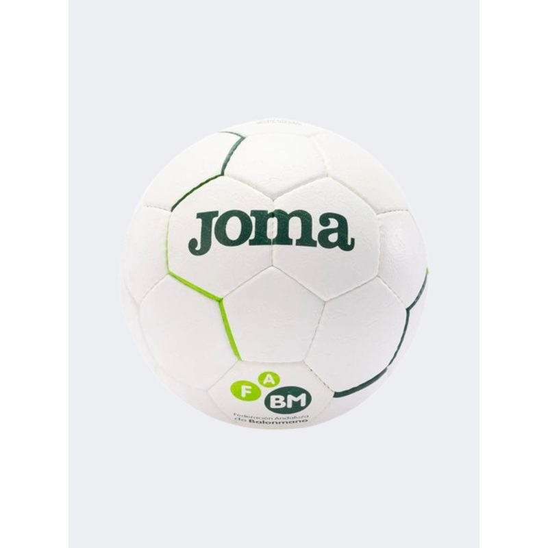 Joma Fed Balonmano Size 2 Andaluza Kids Handball Ball White/Green