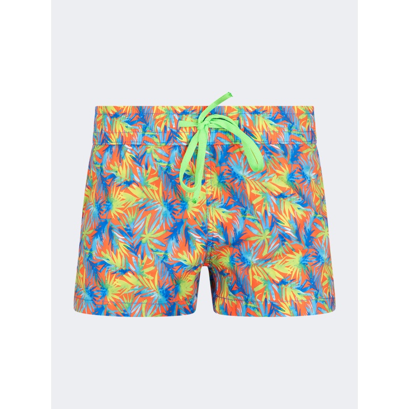 Piccole Canaglie Boys Beach Swim Short Wood