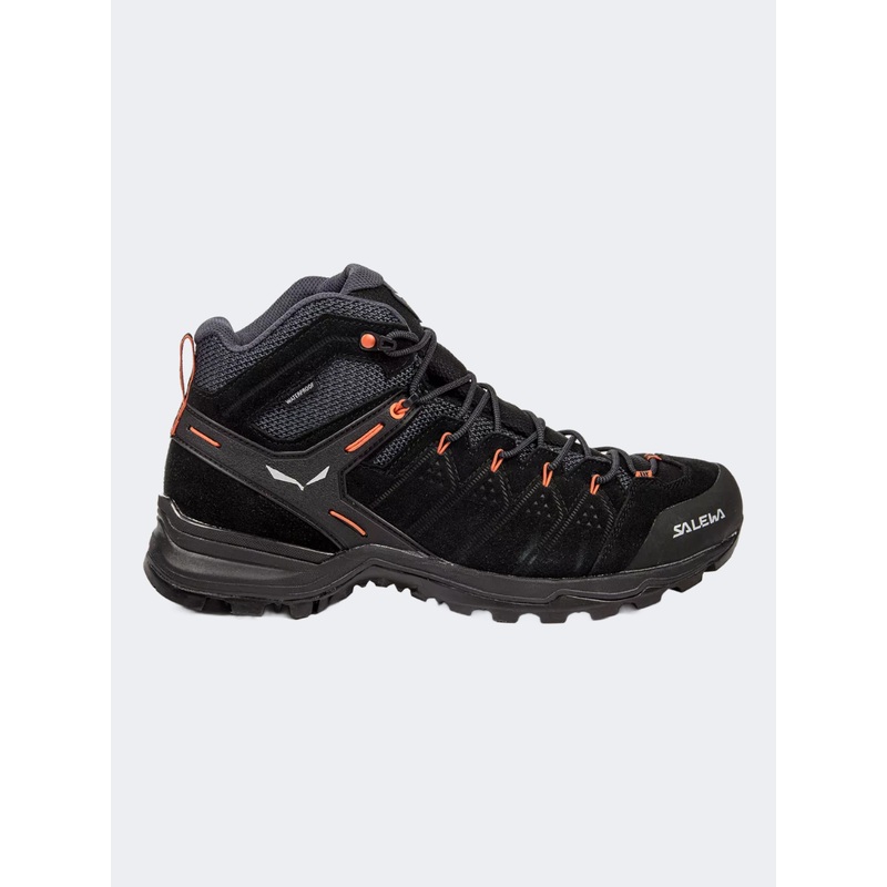 Salewa Alp Mate Mid Powertex Men Hiking Shoes Black/Fluo/Orange