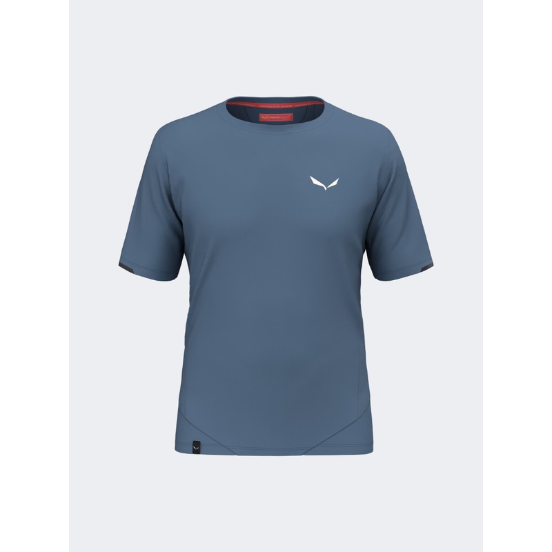Salewa Pedroc Dry Hybrid Men Hiking T-Shirt Java Blue