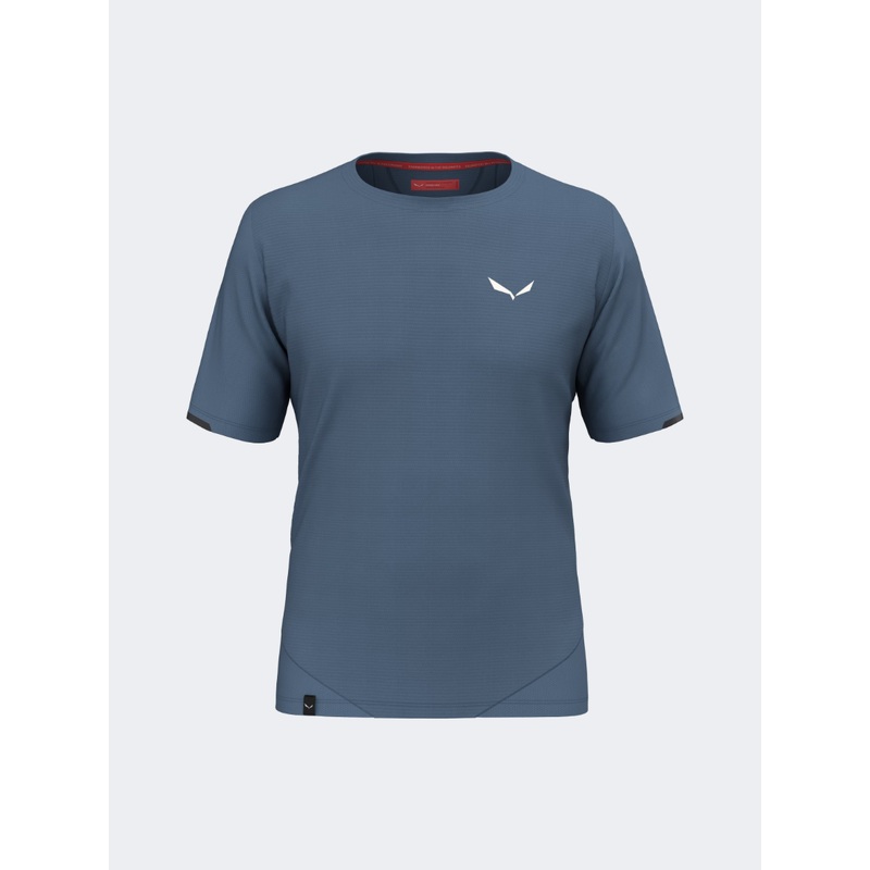 Salewa Pedroc Dry Mesh Men Hiking T-Shirt Java Blue