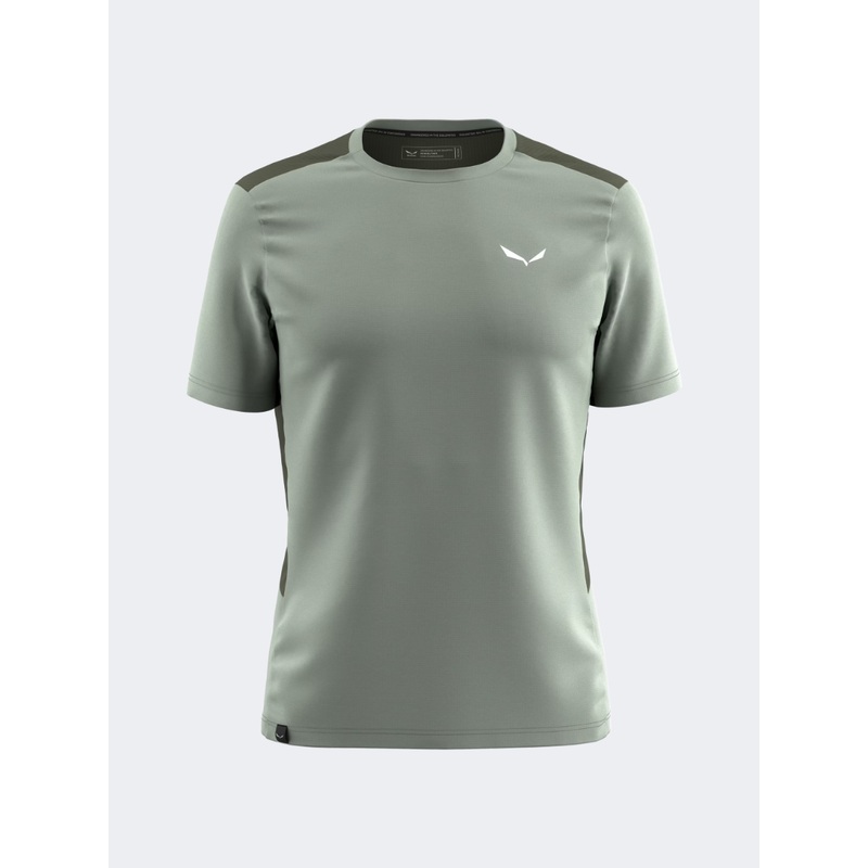 Salewa Puez Hybrid Dry Men Hiking T-Shirt Shadow