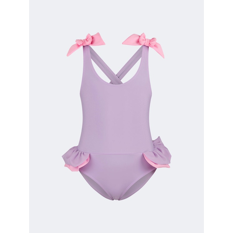 Top Ten Cute Kids-Girls Beach Monokini Purple