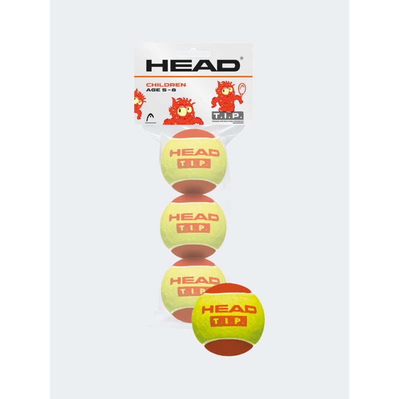Head 3B Tip 4Dz Tennis Ball Yellow/Red