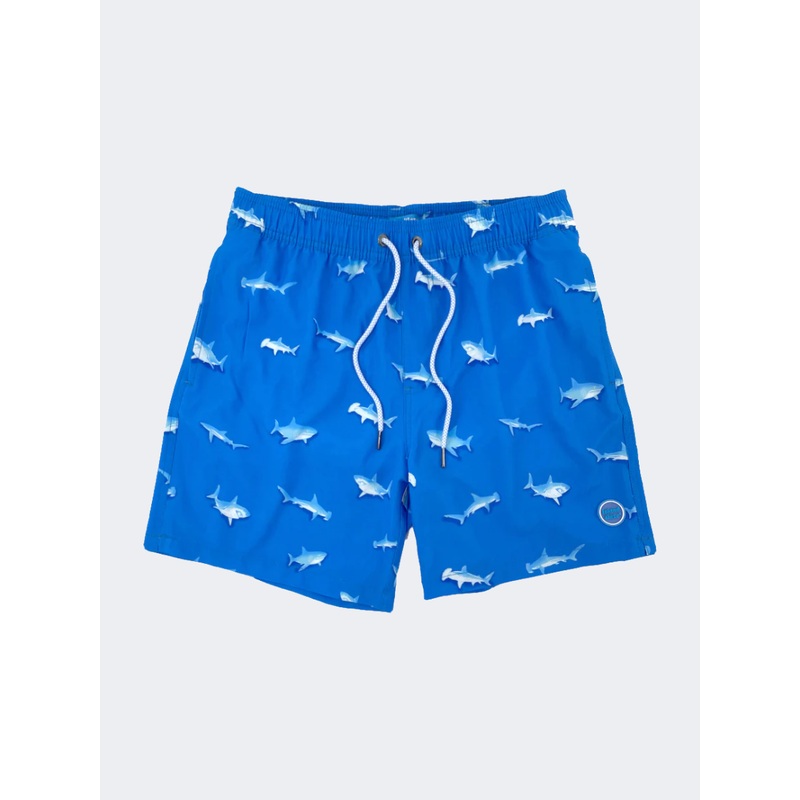 Island Haze Trangan Men Beach Swim Short Blue