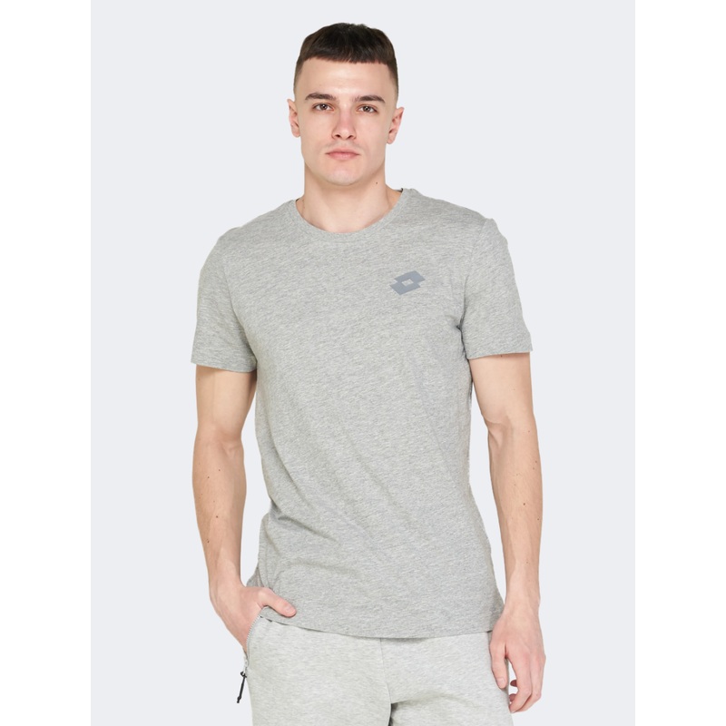 Lotto Msc Mel Men Lifestyle T-Shirt Cool Grey