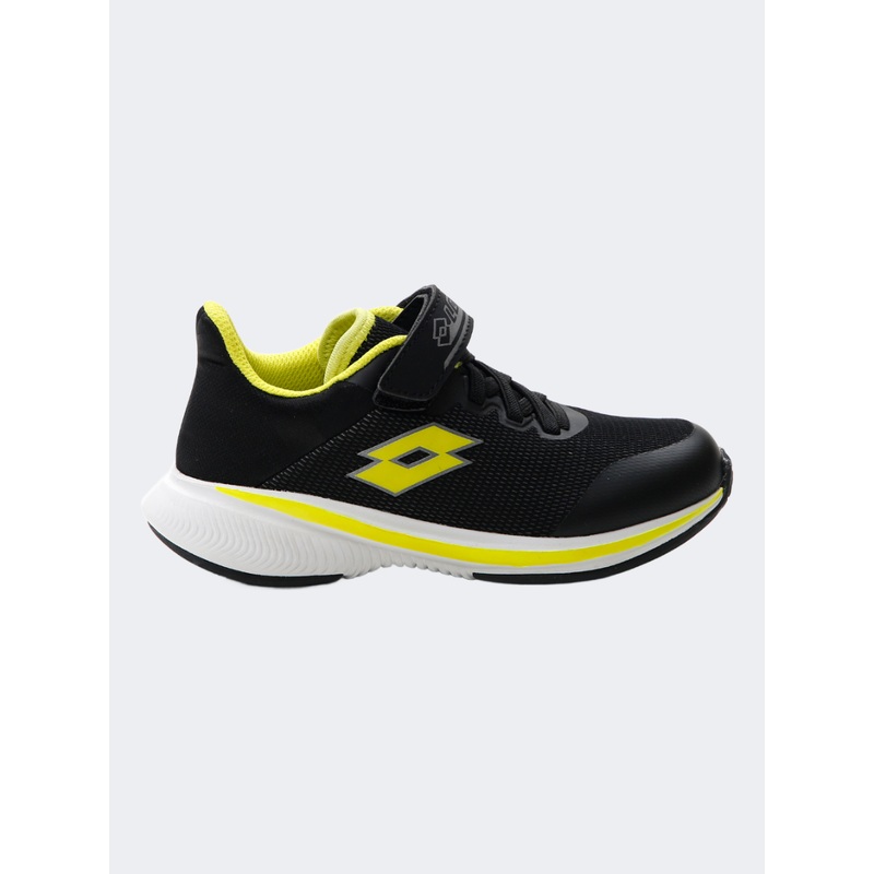 Lotto Speedevo 500 Ii Ps-Boys Running Shoes Black/Yellow