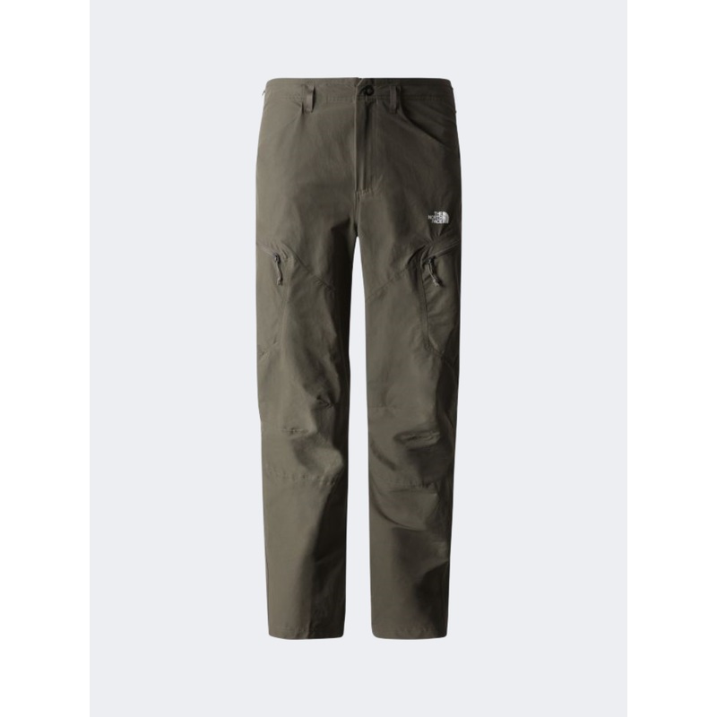 The North Face Exploration Reg Tapered Men Hiking Pant New Taupe Green