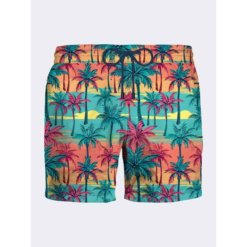 Allen Cox Men Beach Swim Short Acqua