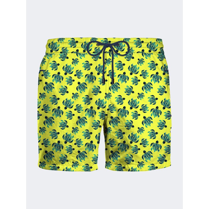 Allen Cox Men Beach Swim Short Giallo