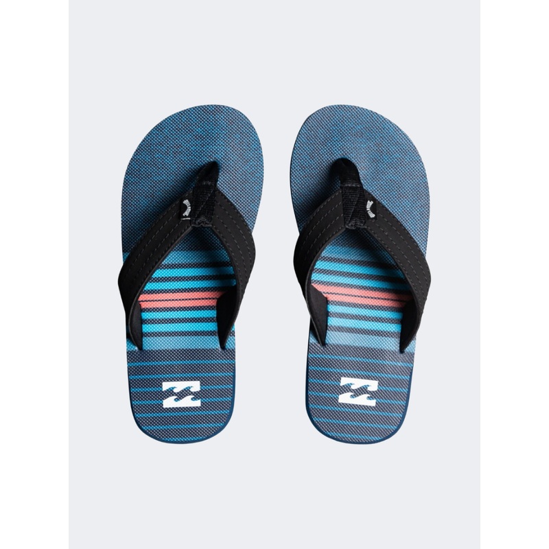 Billabong All Day Theme Kids-Boys Beach Slippers Navy