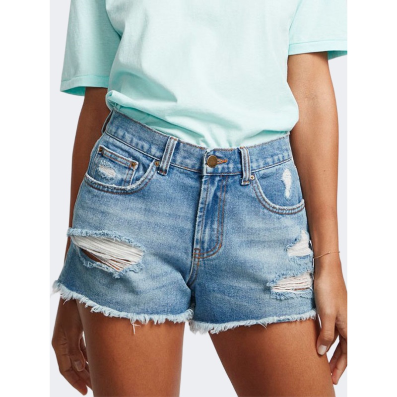 Billabong Drift Away Women Lifestyle Short Denim