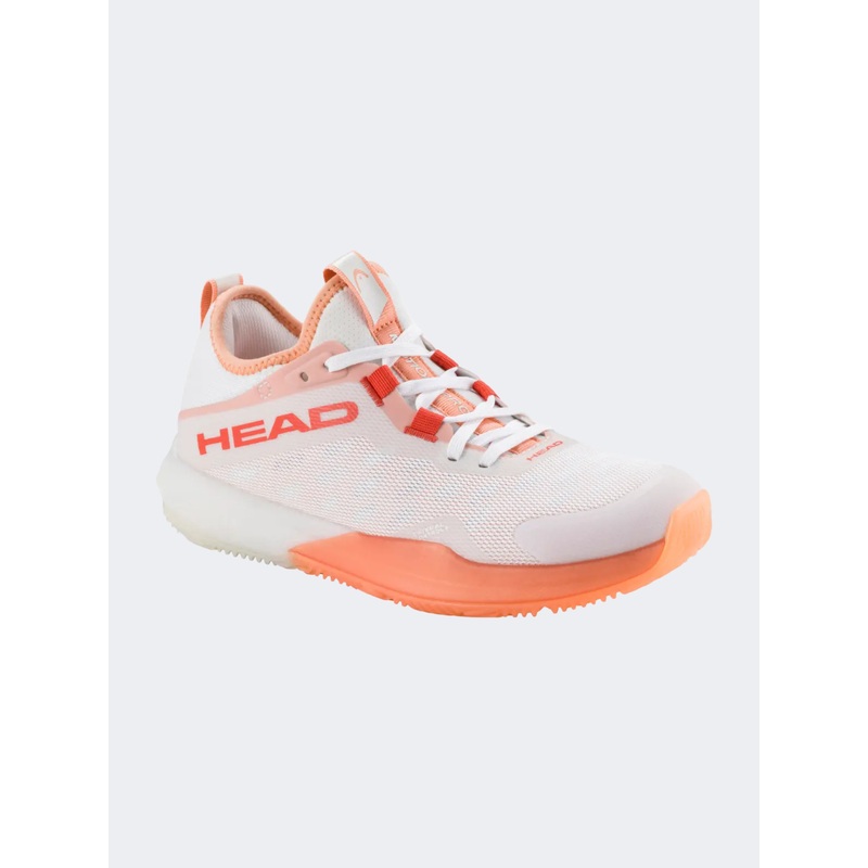 Head Motion Pro Women Padel Shoes White/Coral