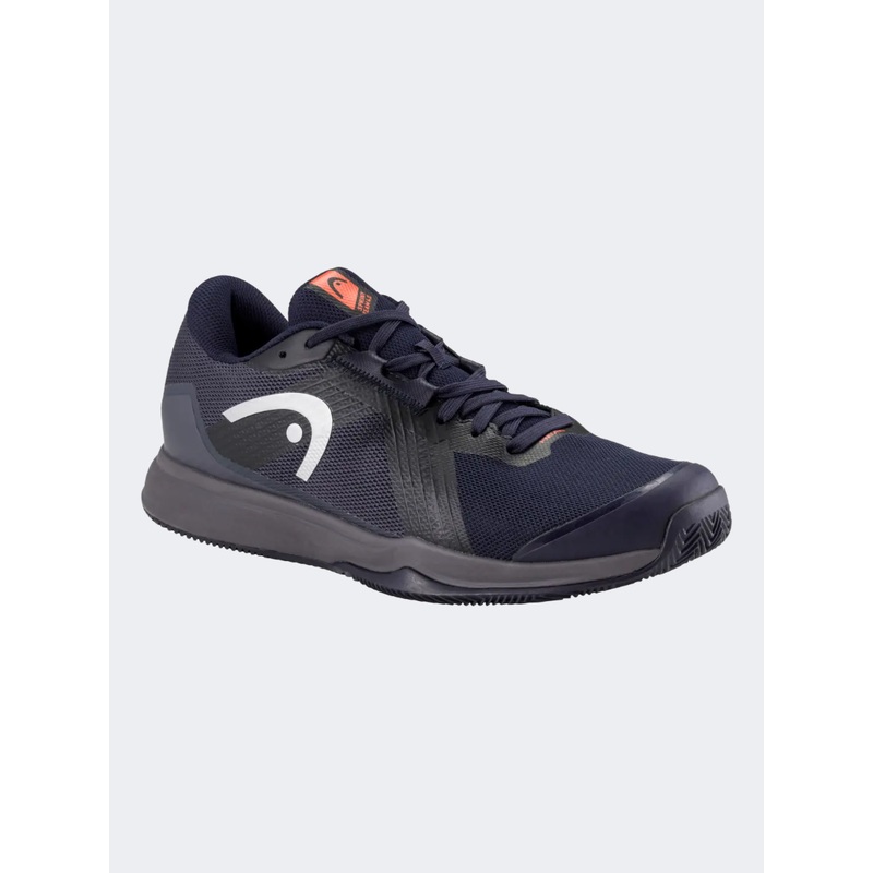 Head Sprint Team 4 Clay Men Tennis Shoes Dark Blue/Red