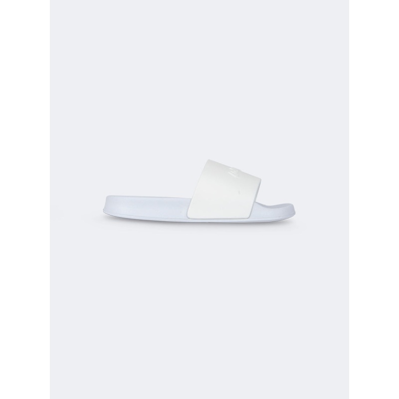 Oil And Gaz Comfy Unisex Beach Slide White