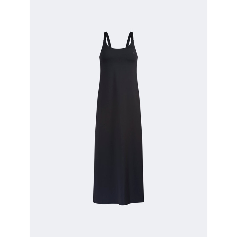 Oil And Gaz Flowy Women Lifestyle Dress Black