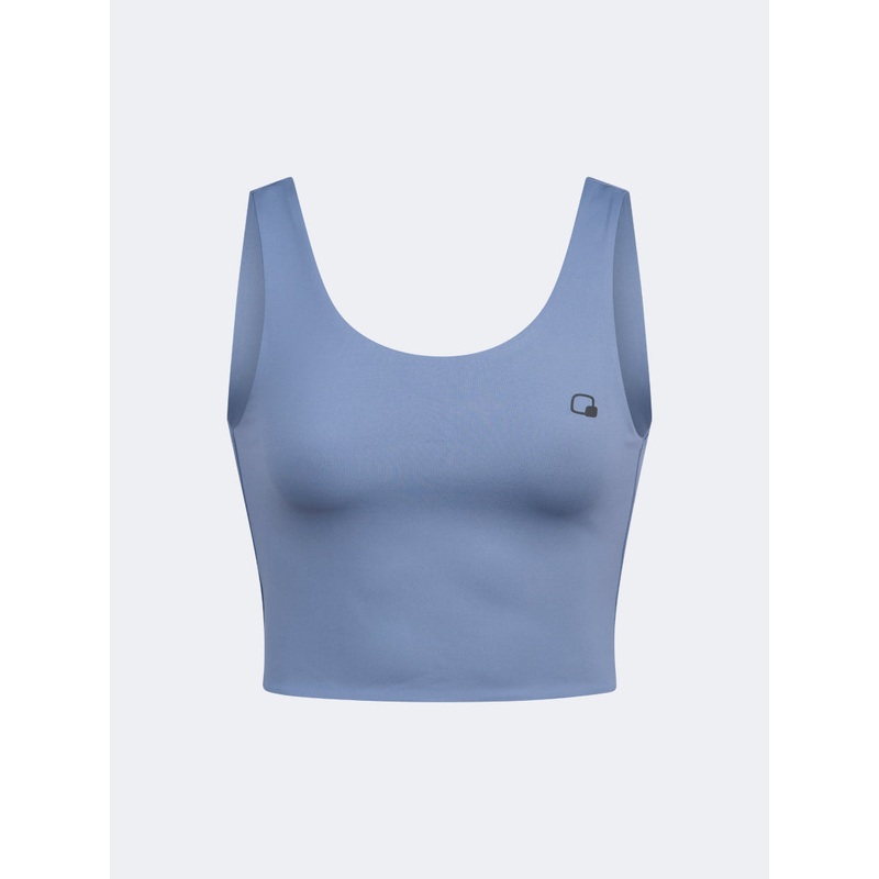 Top Ten Bold Women Lifestyle Crop Top  Blue